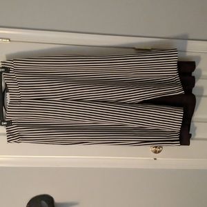 Express high waisted pants,stripey! Size 14.